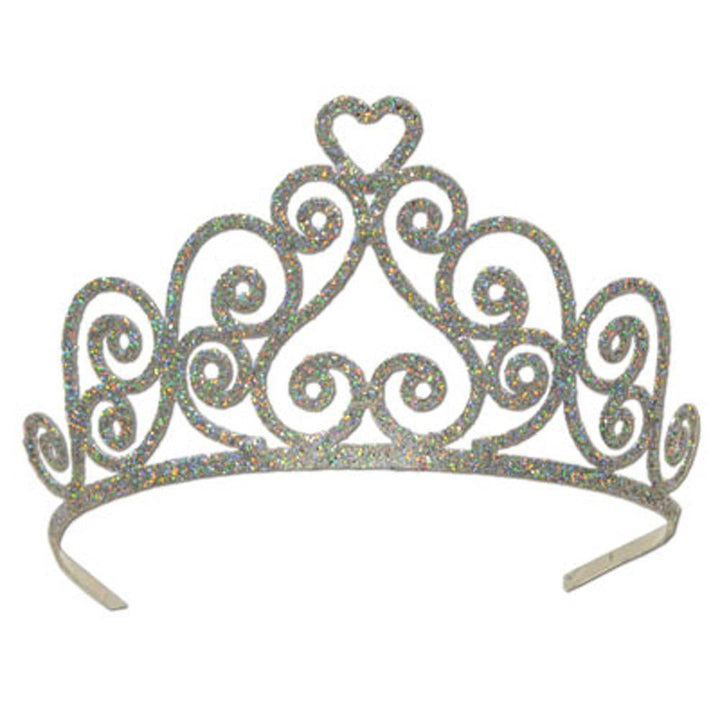 Glittered Metal Tiara - JJ's Party House