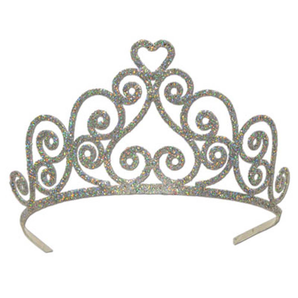 Glittered Metal Tiara - JJ's Party House