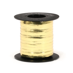 Gold Crimped Ribbon 250yds - JJ's Party House