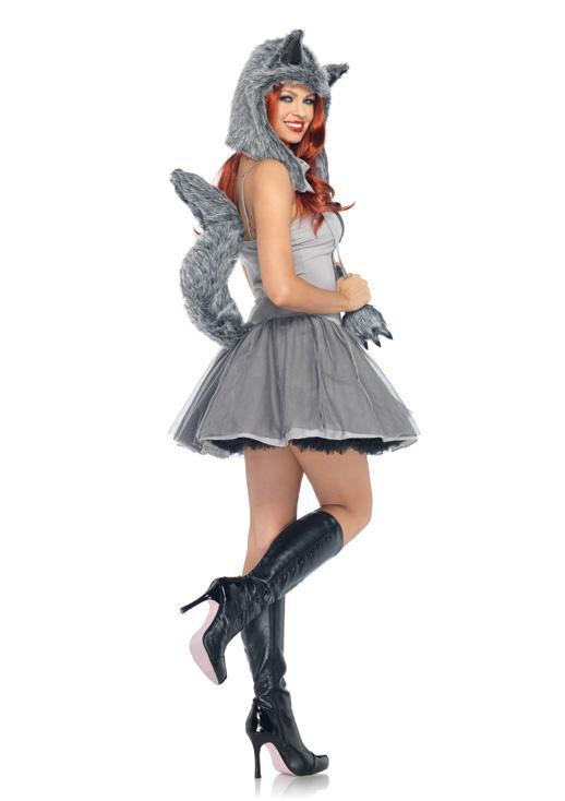 Gorgeous Grey Wolf Costume - JJ's Party House