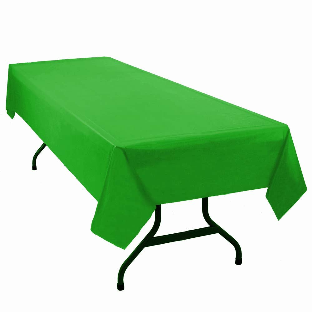 Gr-Green 54"X 108" Tablecover - JJ's Party House