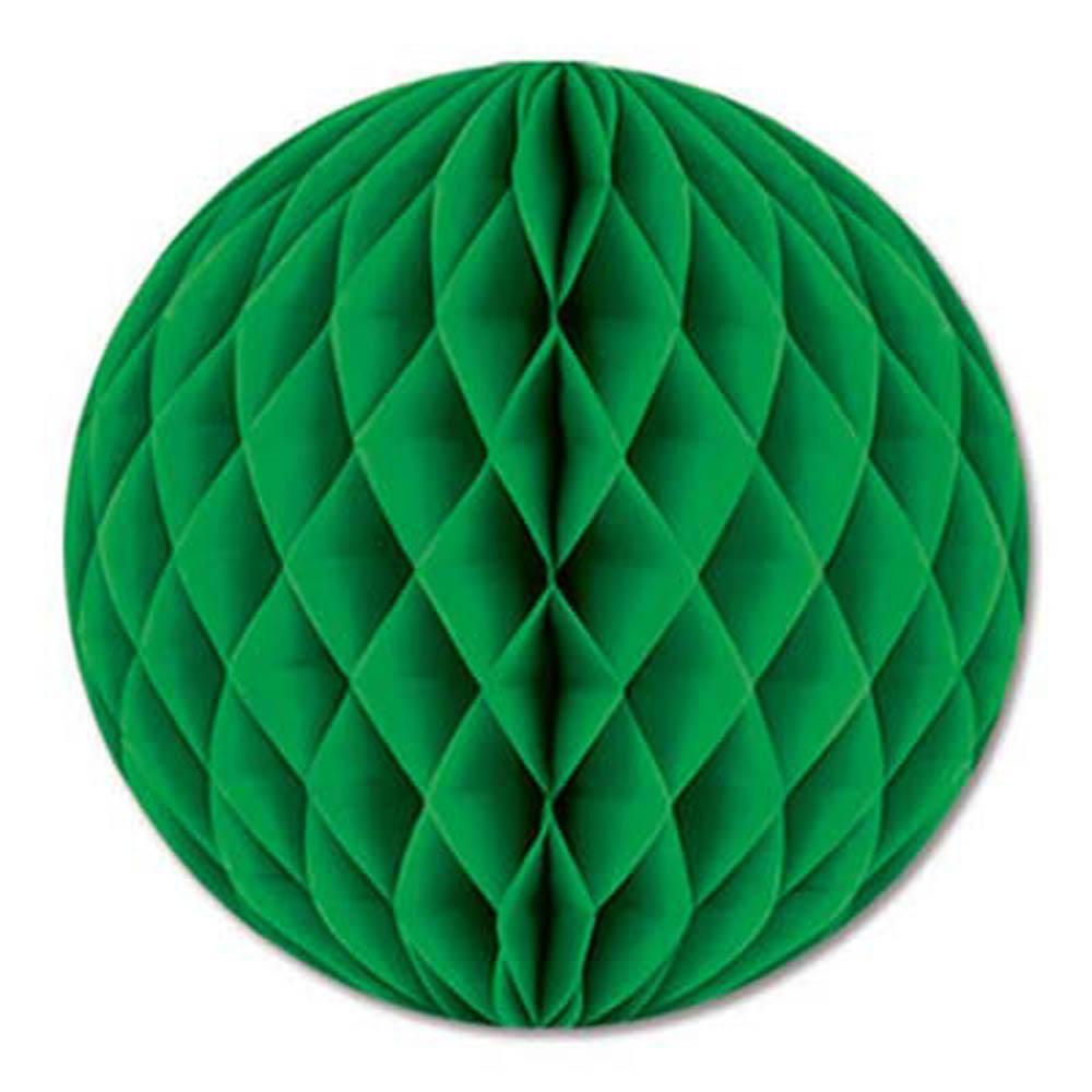 Green 12" Tissue Ball - JJ's Party House