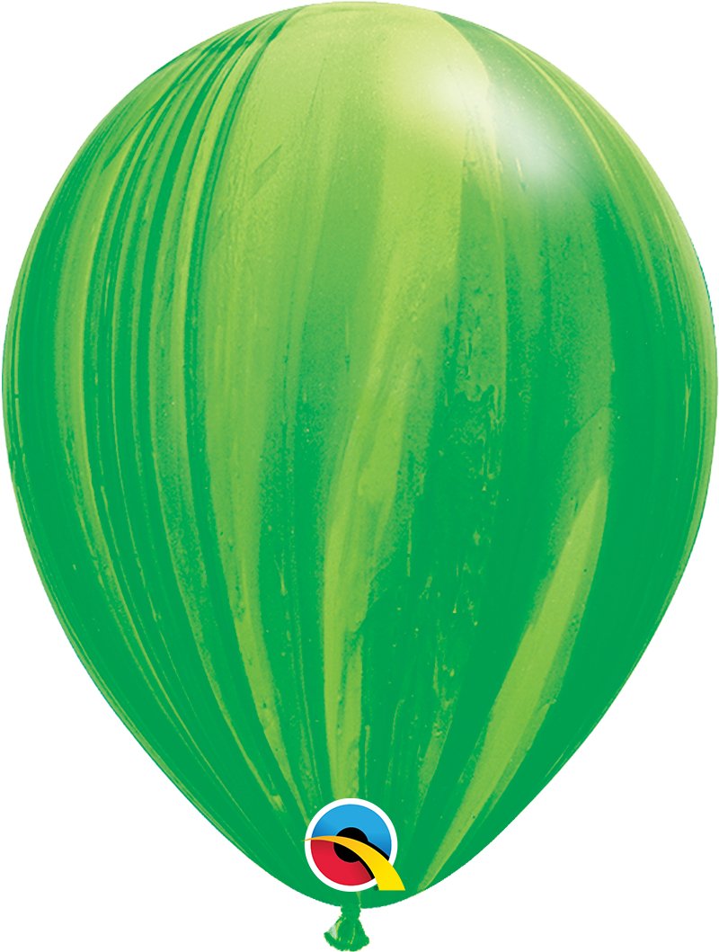 Green Marble Latex 11'' Balloon - JJ's Party House