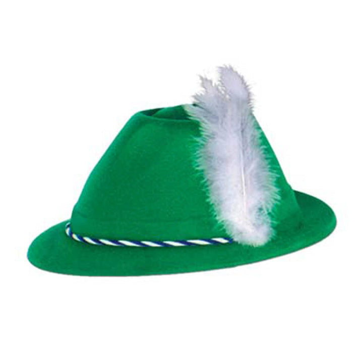 Green Tyrolean Hat - JJ's Party House