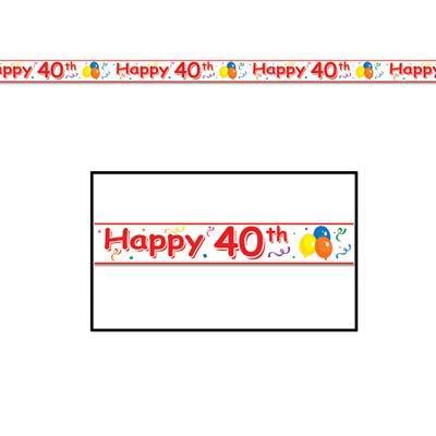 Happy 40Th Pty Tp - JJ's Party House