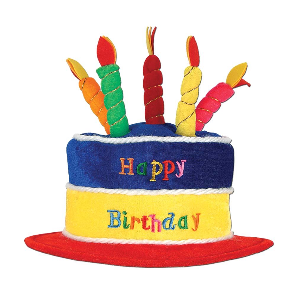 Happy Birthday Cake Hat - JJ's Party House