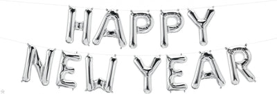 Happy New Year Balloon Banner Kit - JJ's Party House