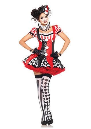 Harlequin Clown Costume - JJ's Party House