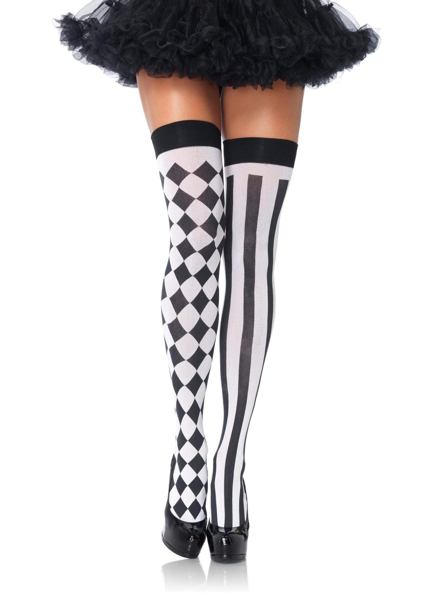 Harlequin Thigh Highs - JJ's Party House