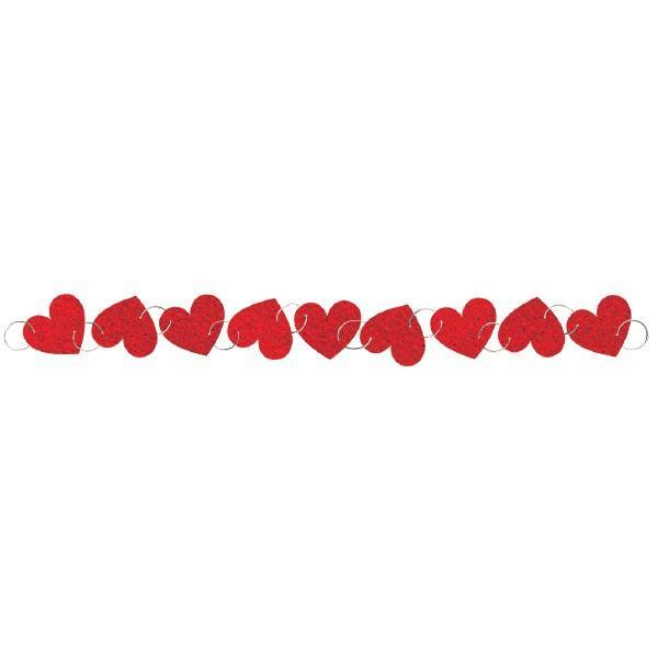 Heart Ring Garland 9ft - JJ's Party House