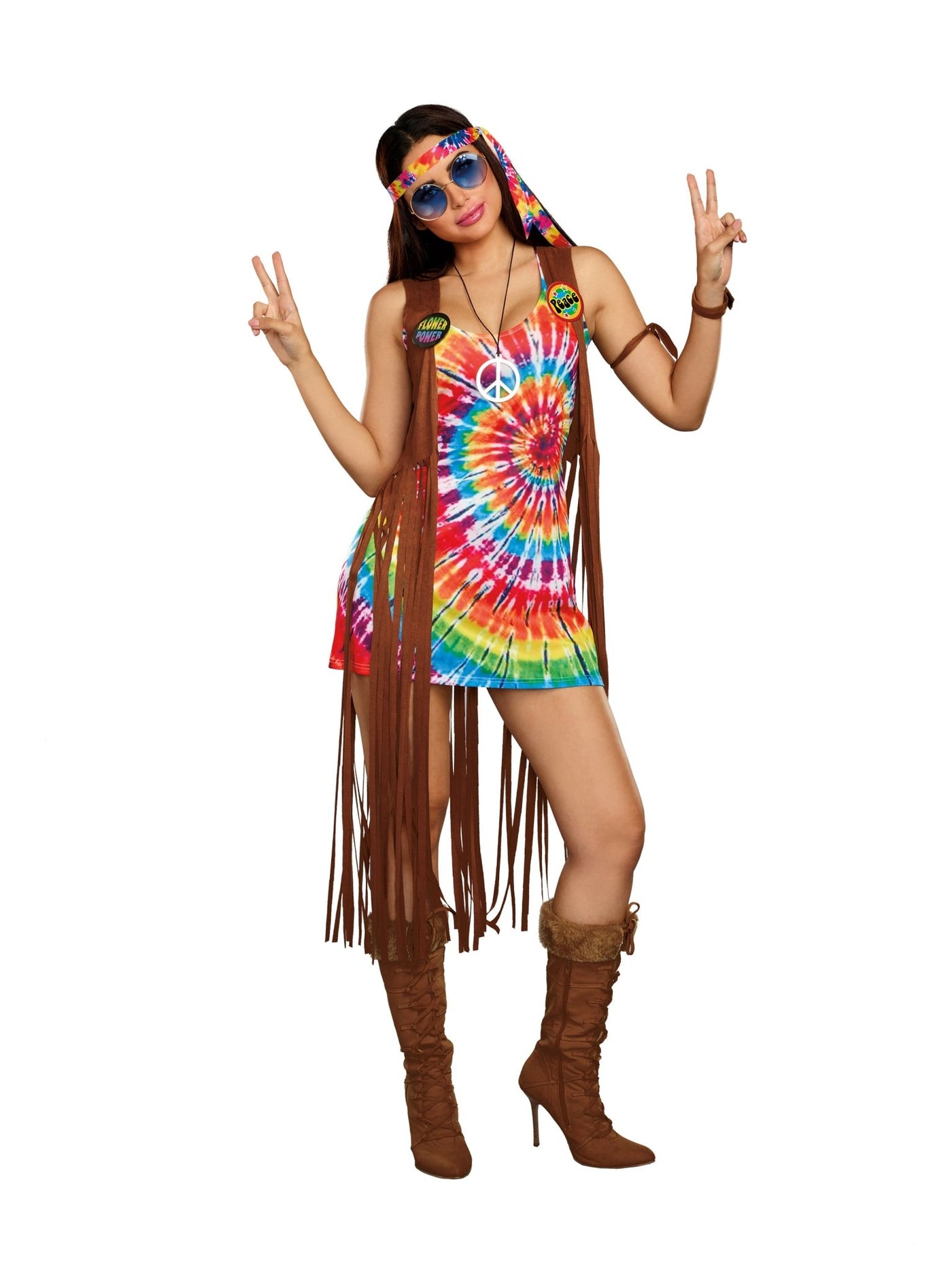Hippie Hottie Costume - JJ's Party House