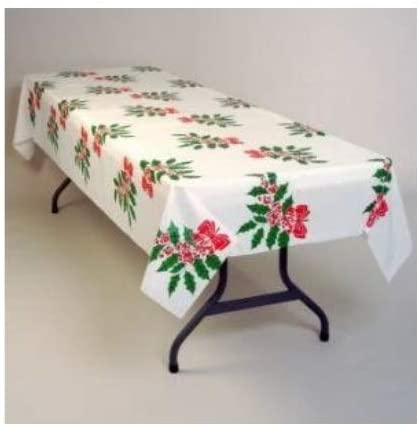 Holly Bow Table Roll, 40" x 150' - JJ's Party House