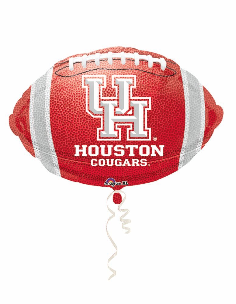 Houston Cougars Mylar Balloon 18" - JJ's Party House