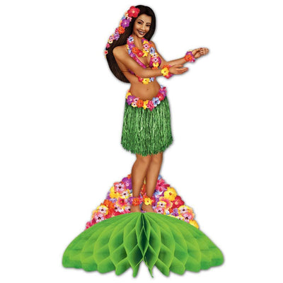 Hula Centerpiece 14in - JJ's Party House