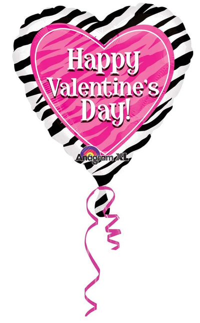 HVD Zebra Balloon - JJ's Party House - Custom Frosted Cups and Napkins
