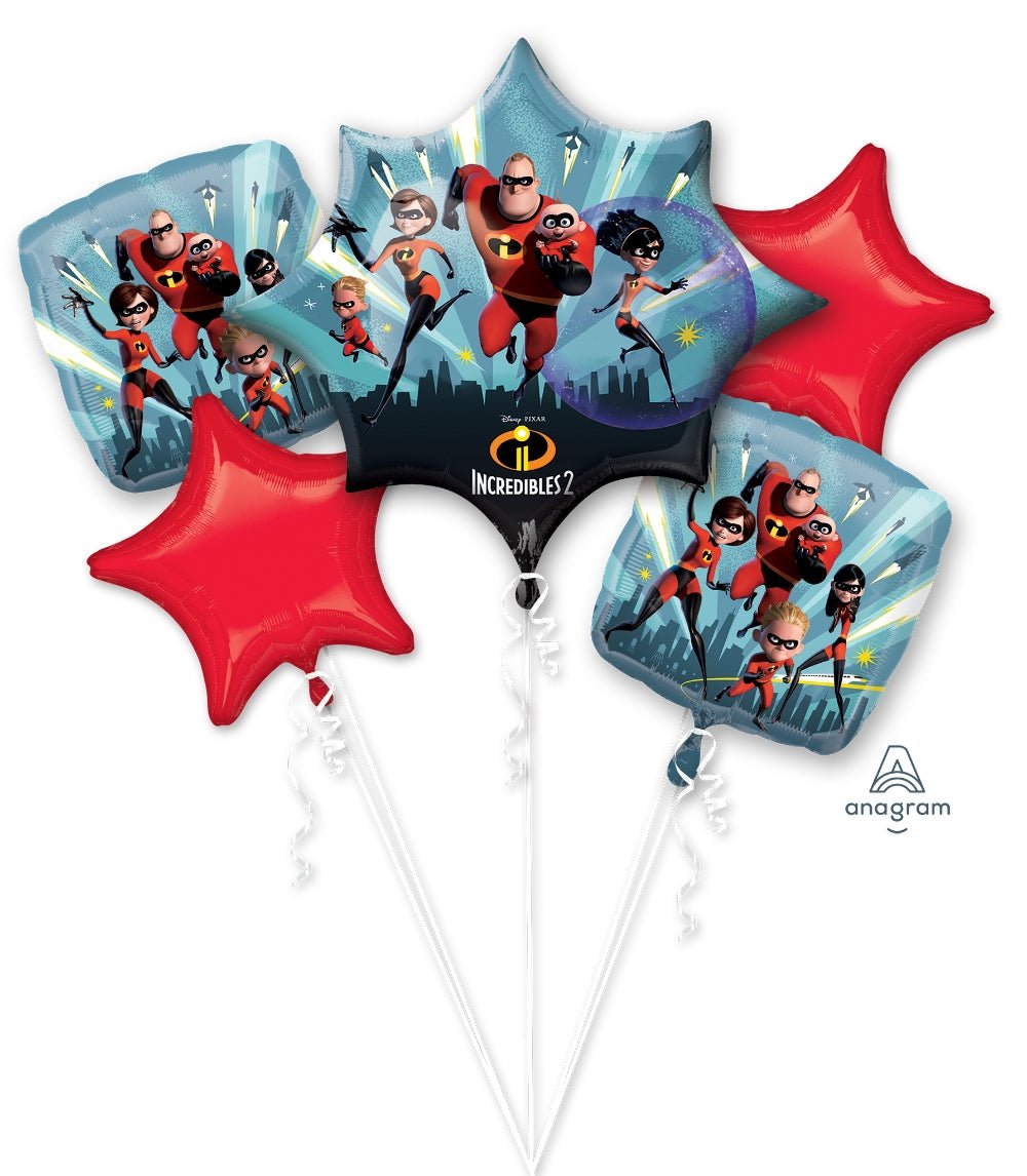 Incredibles Balloon Bouquet - JJ's Party House