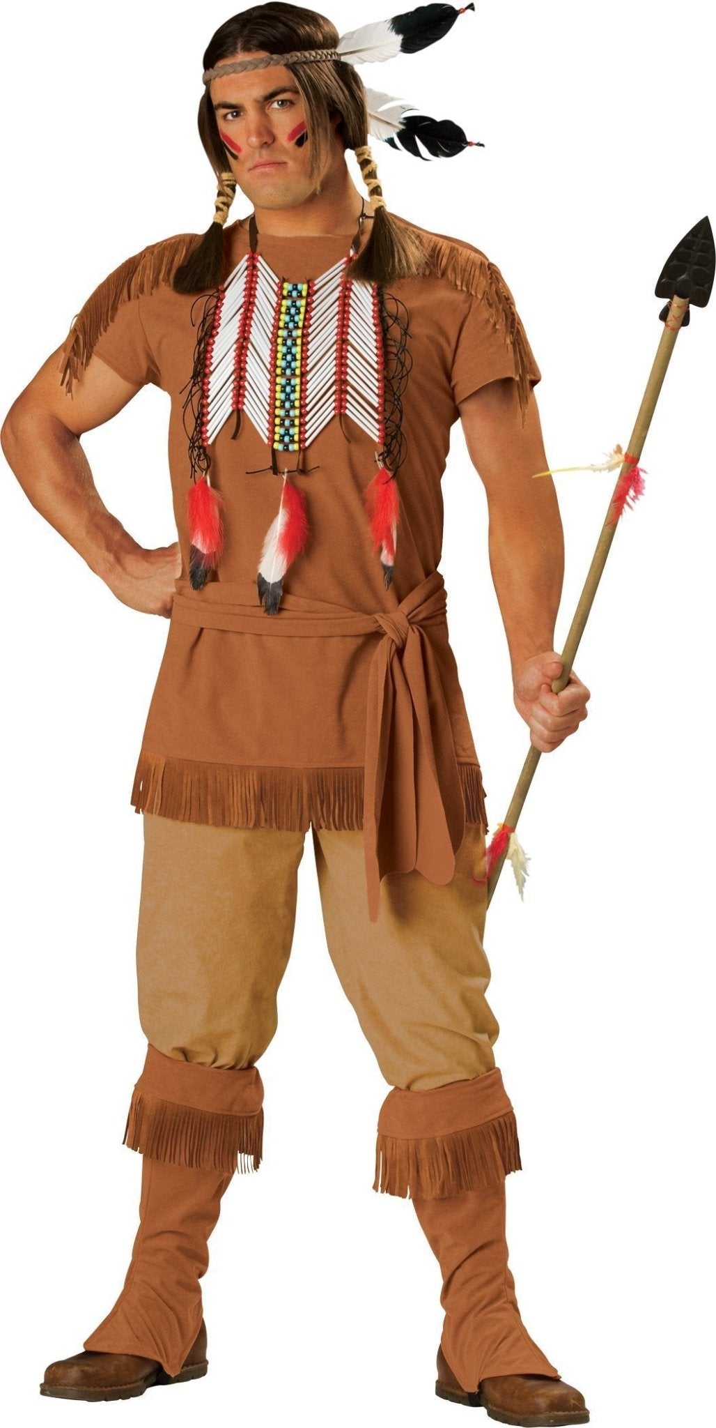 Indian Brave Deluxe Costume - JJ's Party House