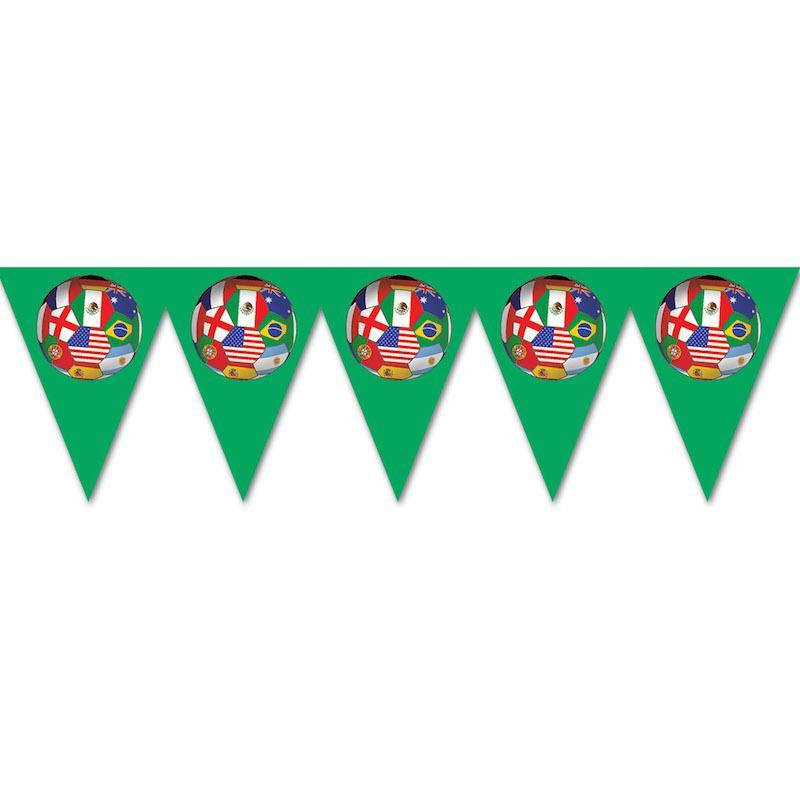 Intl World Cup Pennant Banner - JJ's Party House