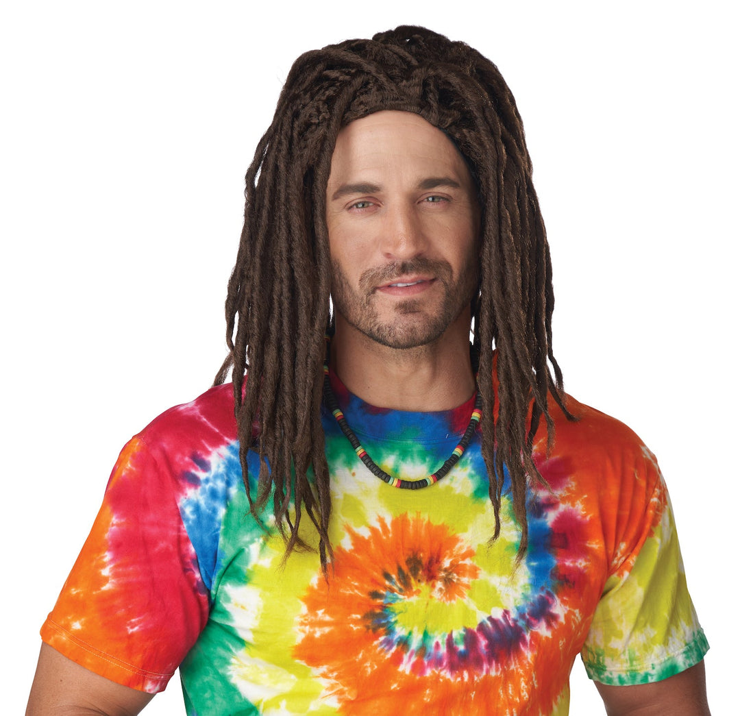 Island Dreads Brown Wig - JJ's Party House