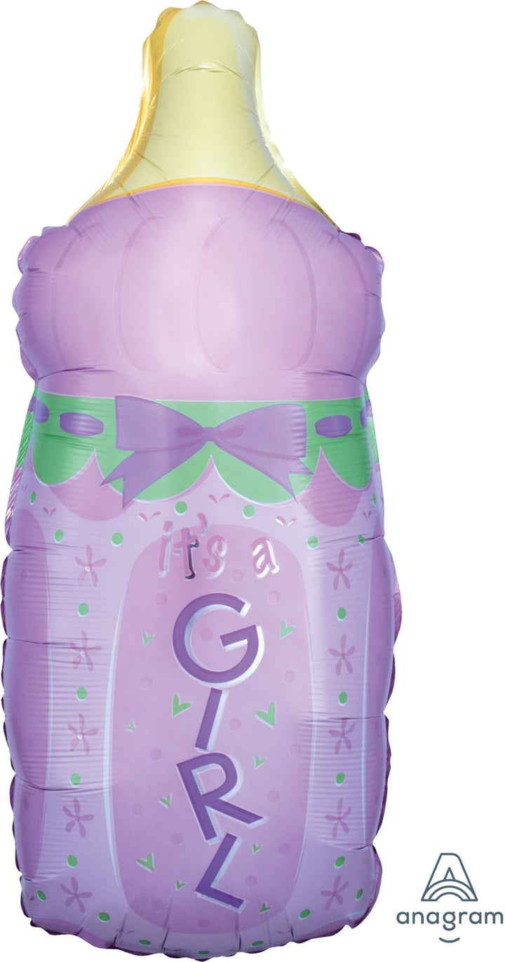 Its a Girl Bottle Balloon - JJ's Party House