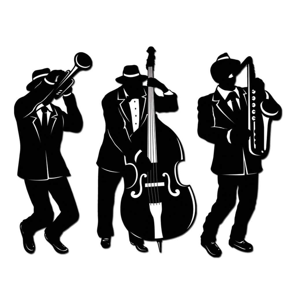 Jazz Trio Silhouettes - JJ's Party House