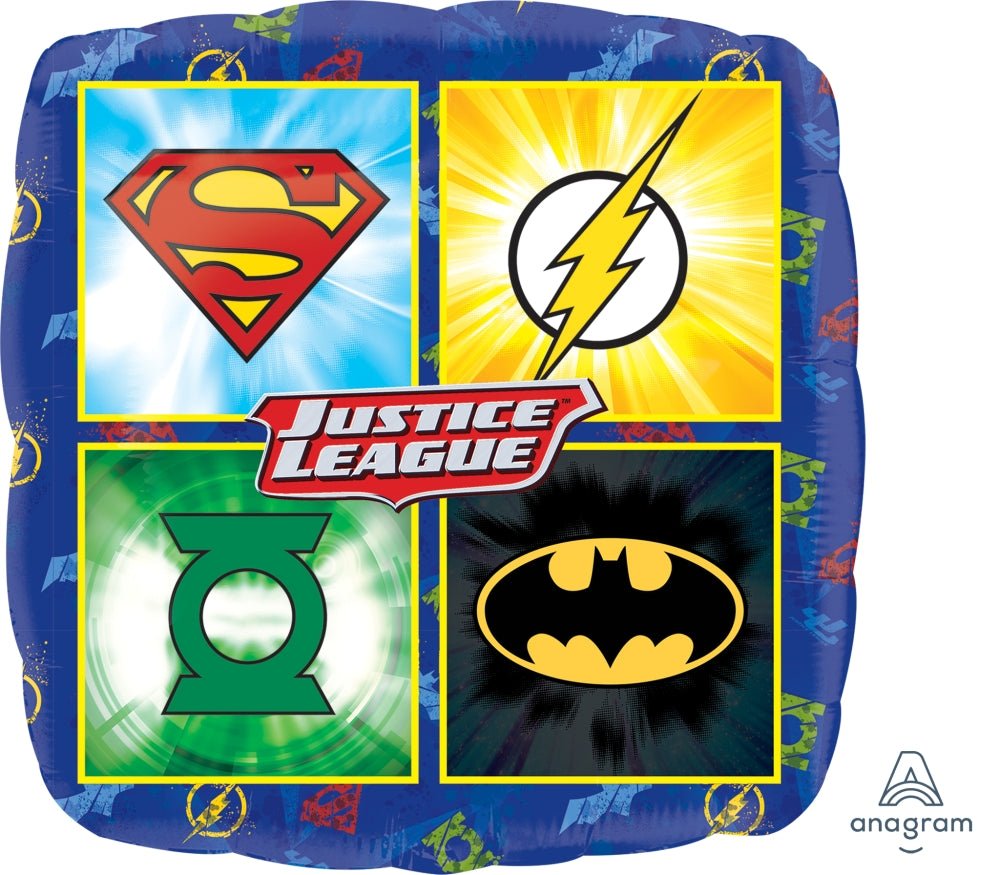 Justice League 18" Mylar Balloon - JJ's Party House