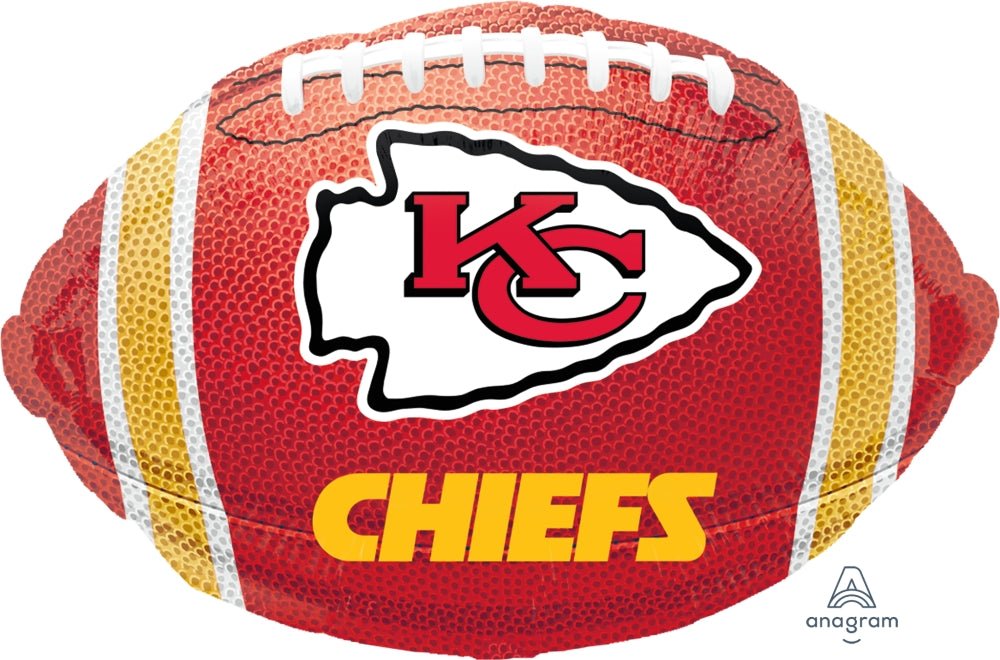 KC Chiefs Football Balloon - JJ's Party House