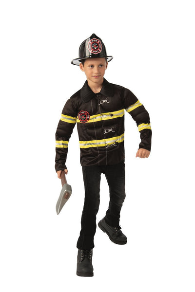 Kids Fireman Costume - JJ's Party House