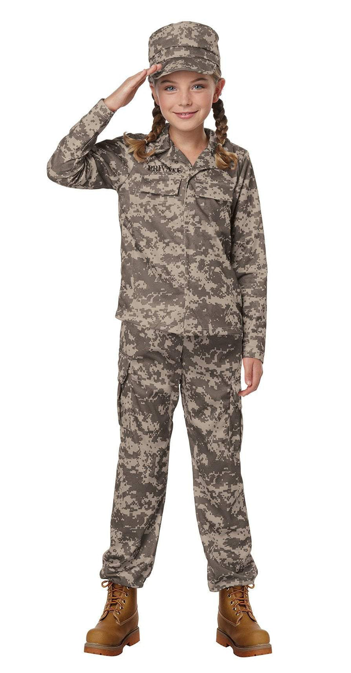 Kids Military Soldier Costume - JJ's Party House
