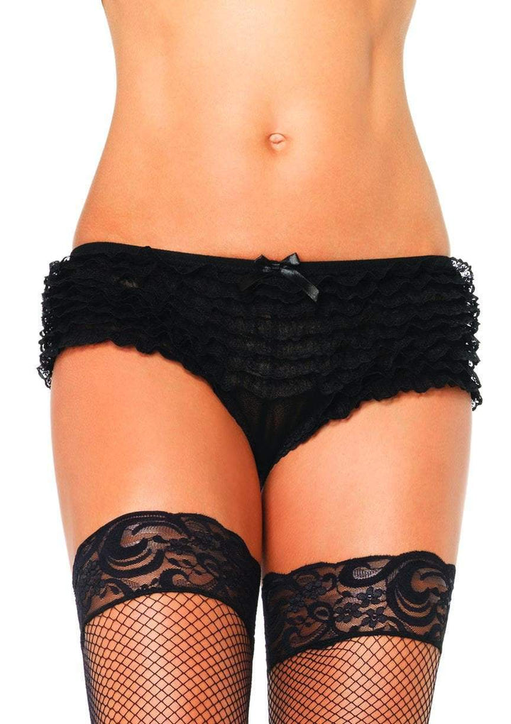 Lace Ruffle Tanga Boy Shorts - JJ's Party House