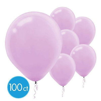 Lavender Latex Balloons 100ct - JJ's Party House