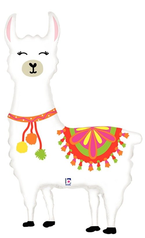 Llama Jumbo Balloon 45" - JJ's Party House