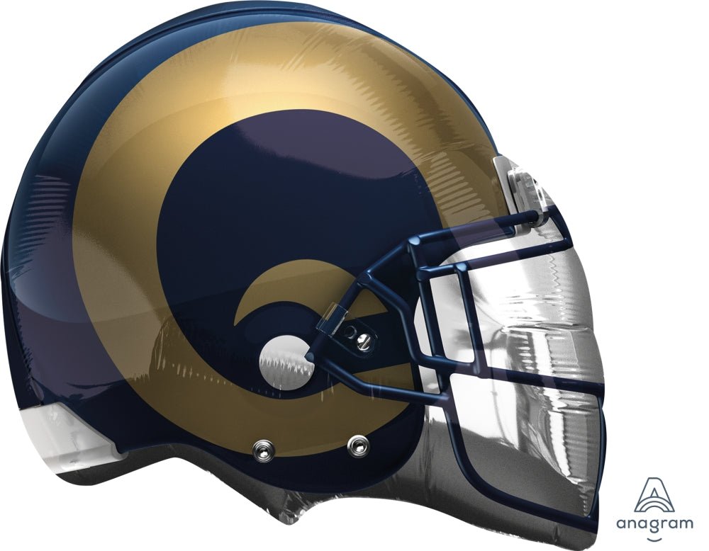 Los Angeles Rams Balloon - Helmet - JJ's Party House