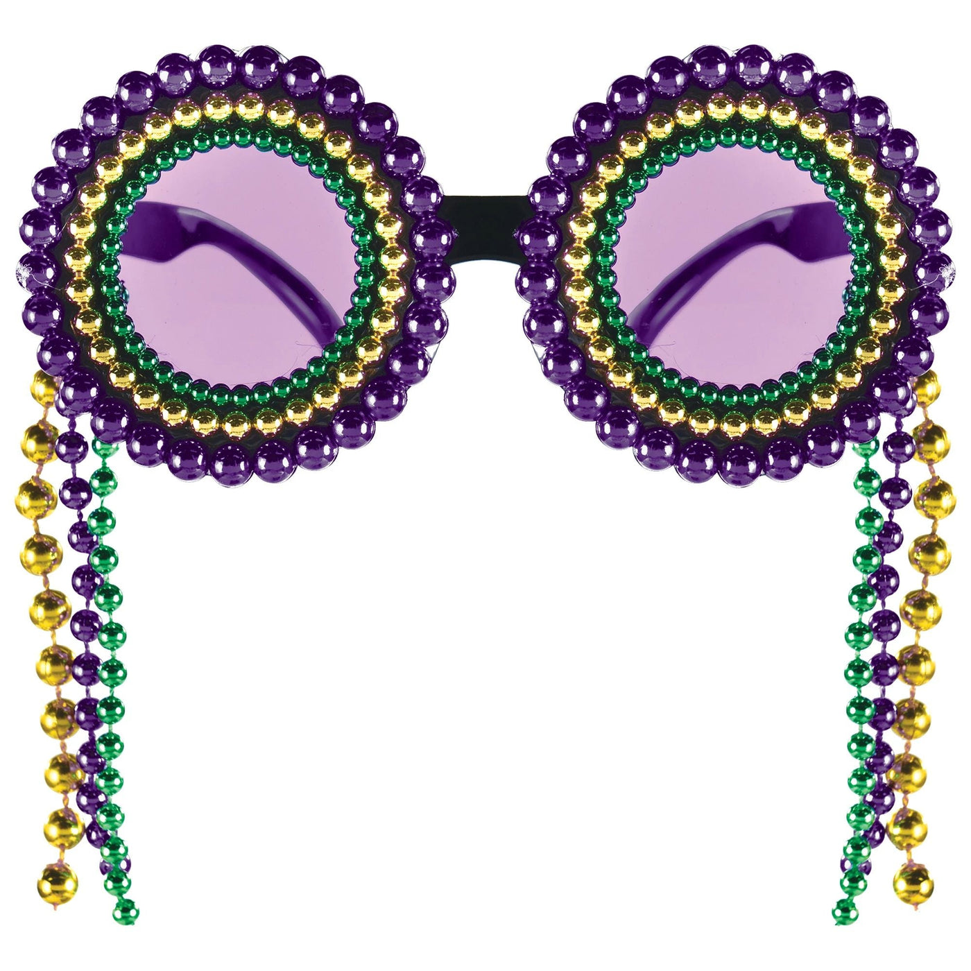 Mardi Gras Fun Shades� UV 400 - JJ's Party House - Custom Frosted Cups and Napkins