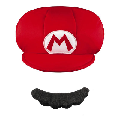 Mario Child Hat & Mustache - JJ's Party House