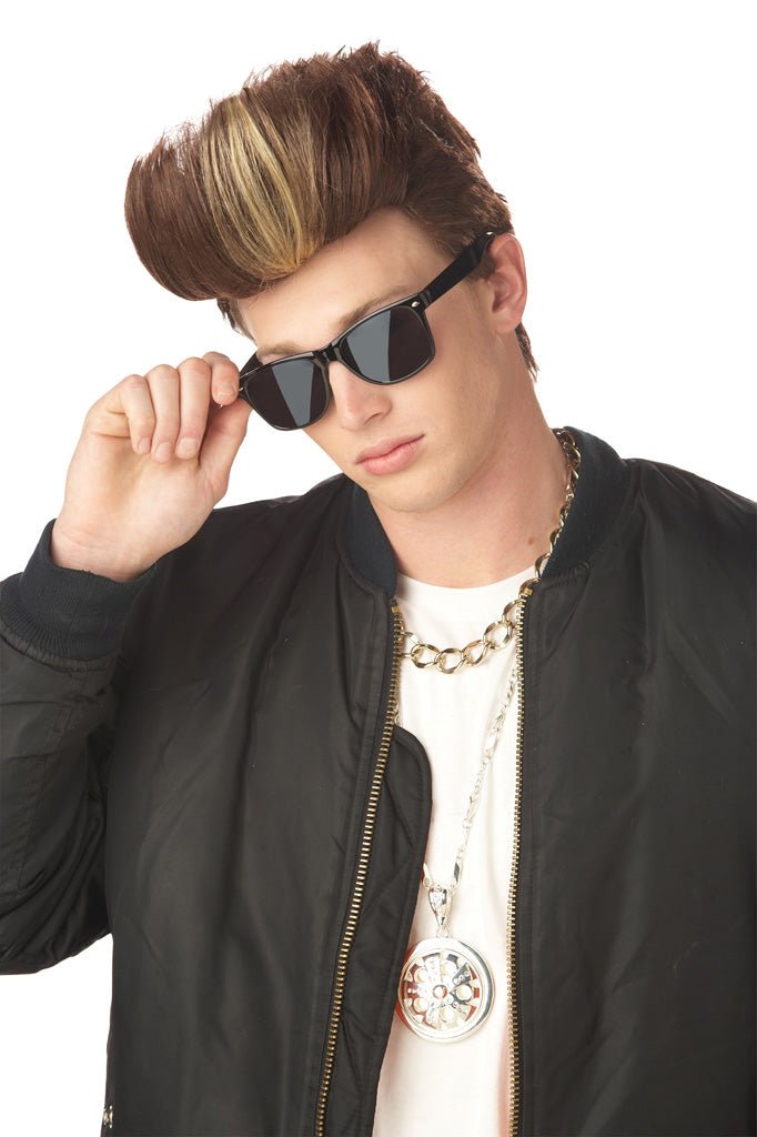 Mc Poser Wig Blonde/Brown - JJ's Party House