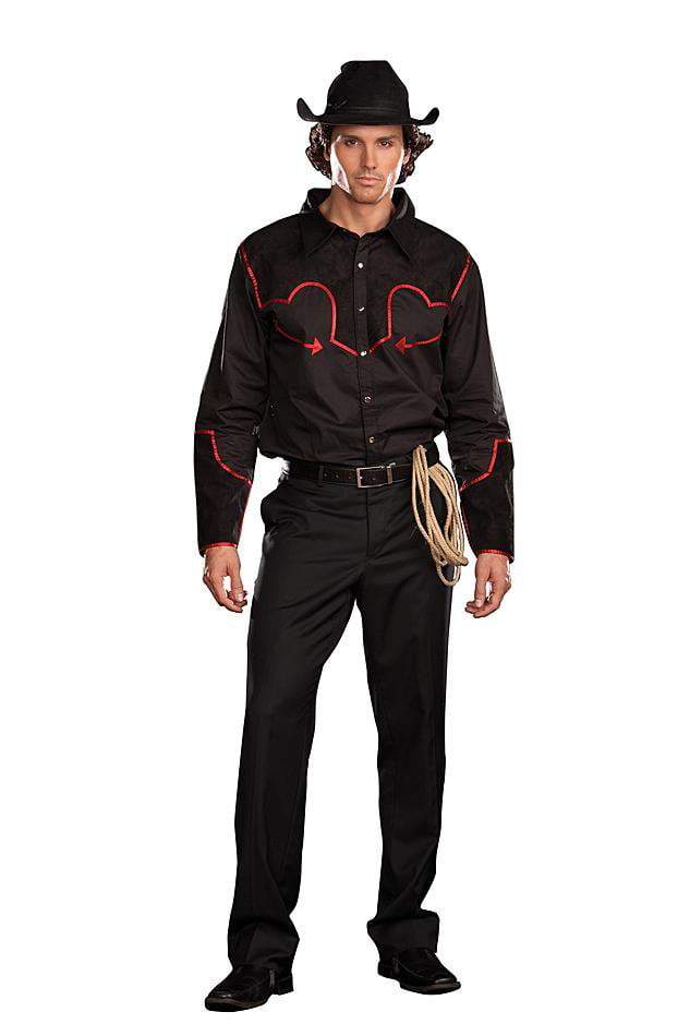 Bronco Rider Costumes Men's Buckin' Bronco Western Costume – JJ's Party House