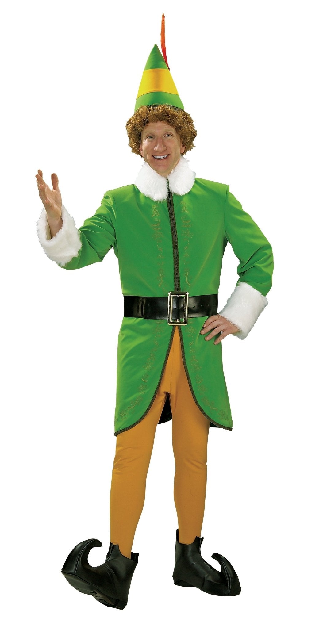 Men's Buddy Elf Deluxe Costume - Elf Movie - JJ's Party House