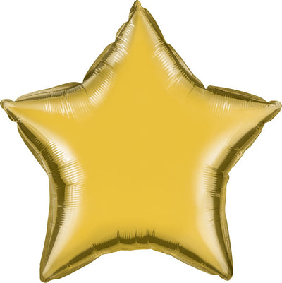 Met Gold Star Foil Balloon - JJ's Party House - Custom Frosted Cups and Napkins