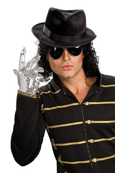 Michael Jackson Silver Sequin Glove - JJ's Party House