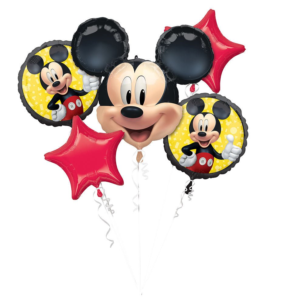 Micky Mouse Balloon Bouquet - JJ's Party House: Birthday, Balloons & Custom Party Favors