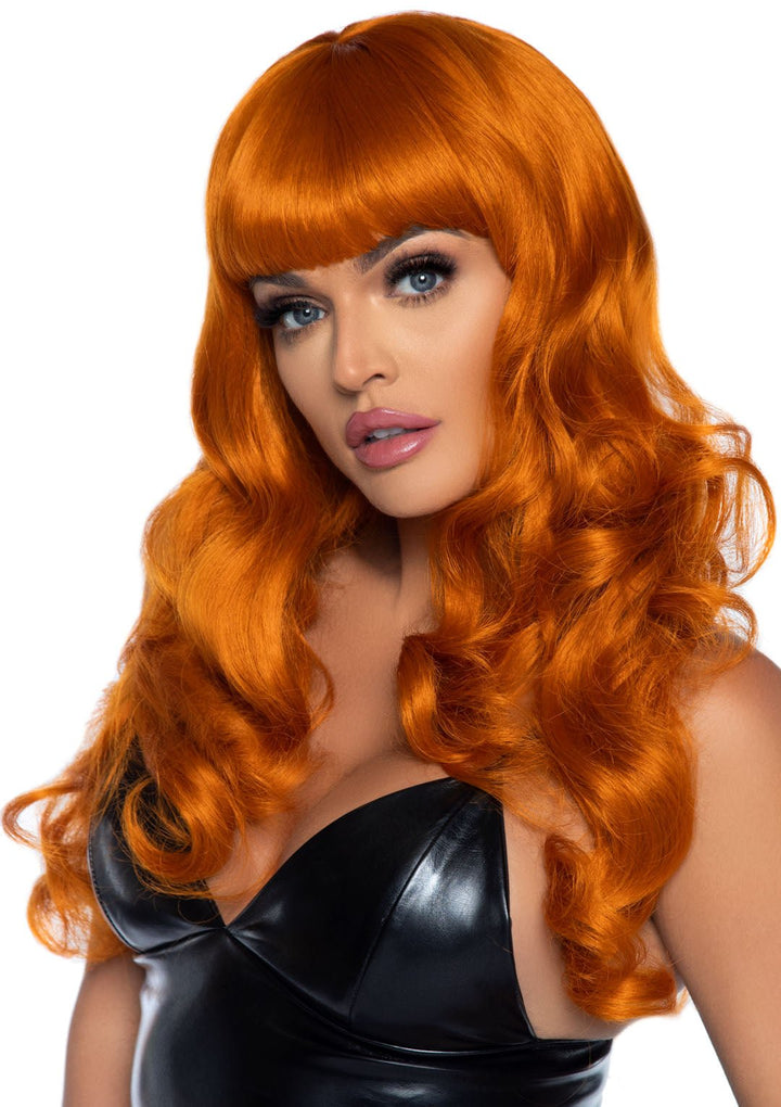 Misfit Long Wavy Bang Wig - JJ's Party House