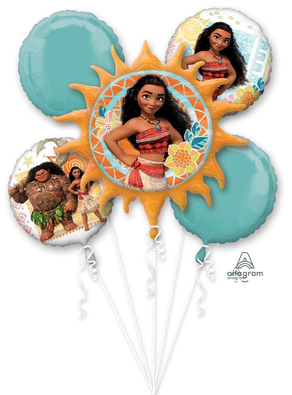 Moana Balloon Bouquet - JJ's Party House