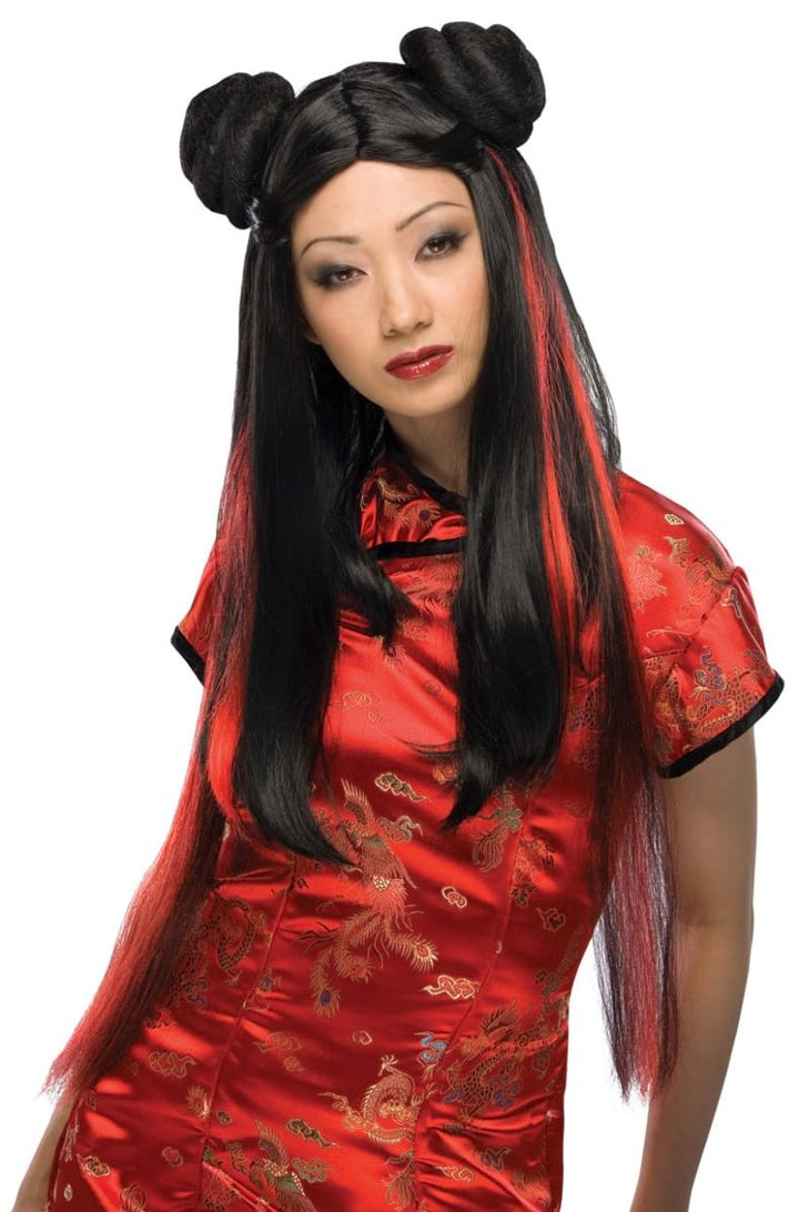 Ms. Chow Black Wig - JJ's Party House