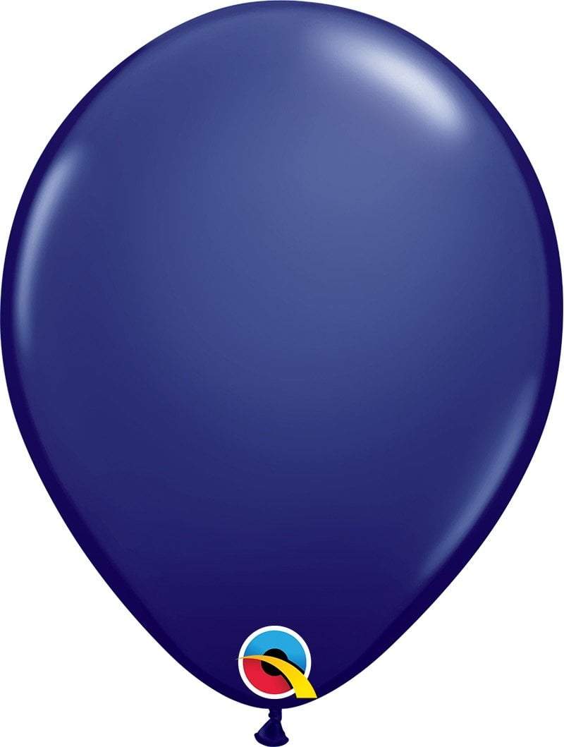 Navy Qualatex 11'' Balloon - JJ's Party House