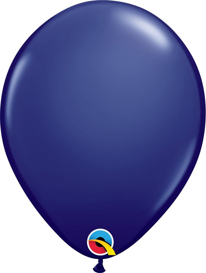 Navy Qualatex 11'' Balloon - JJ's Party House