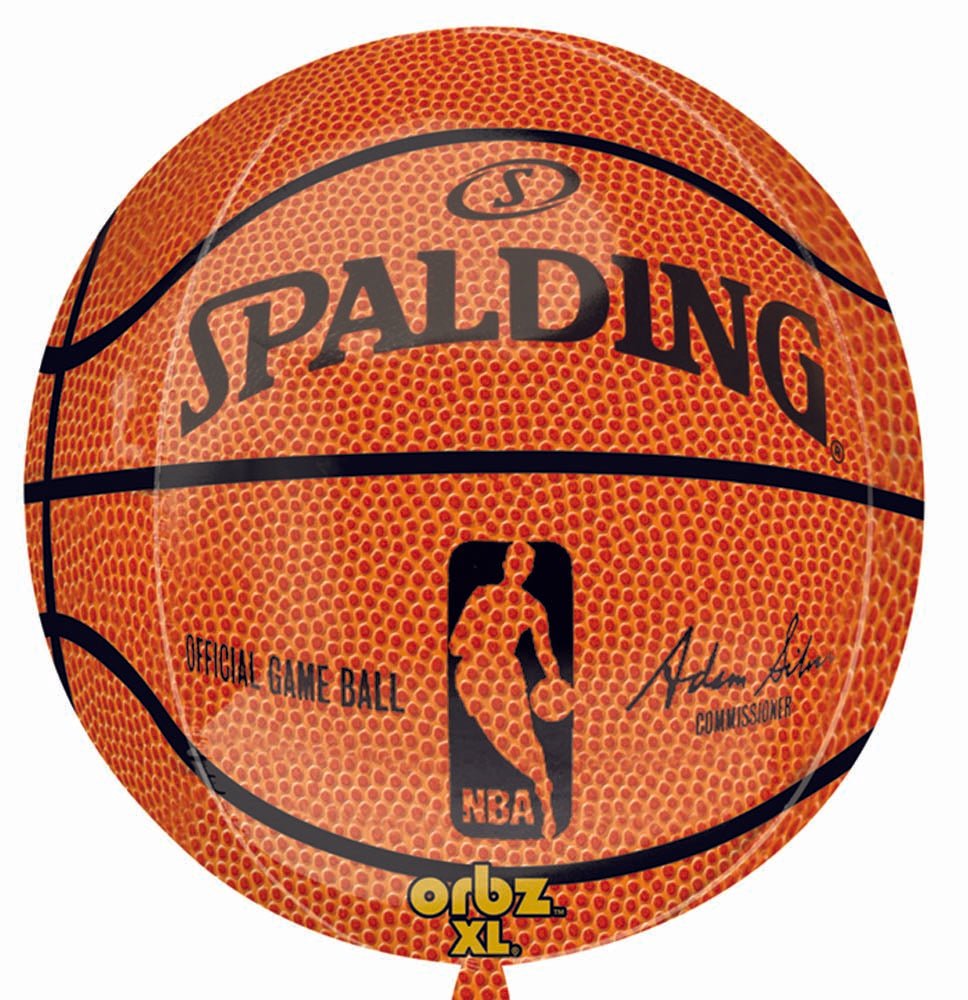 NBA Basketball Orbz Balloon - JJ's Party House