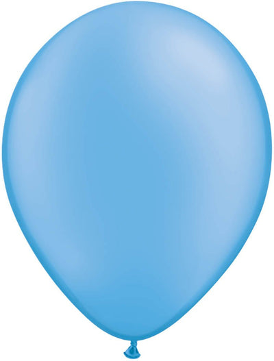 Neon Blue 11'' Latex Balloon - JJ's Party House