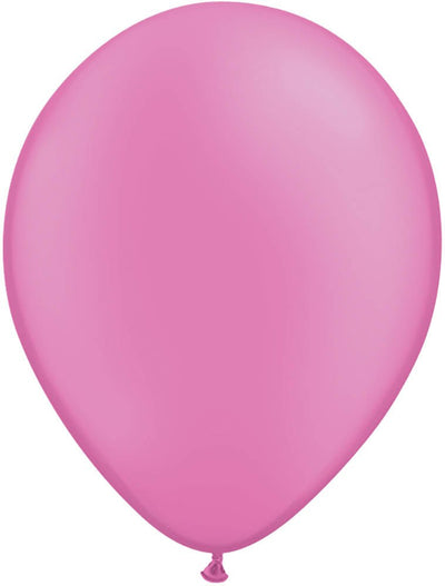 Neon Magenta 11'' Latex Balloon - JJ's Party House
