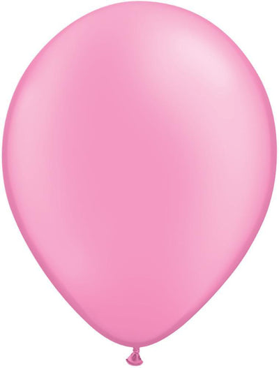 Neon Pink 11'' Latex Balloon - JJ's Party House